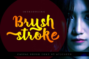 Brush Stroke: A Versatile Script Font for Digital Design