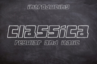 Classica: A Playful Font for Branding and Design