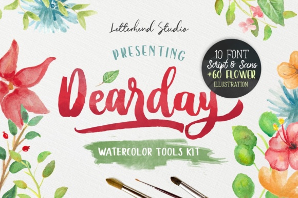DearDay: A Script Font for Modern Web Design