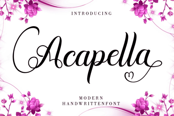 Designing with Acapella: A Font That Speaks