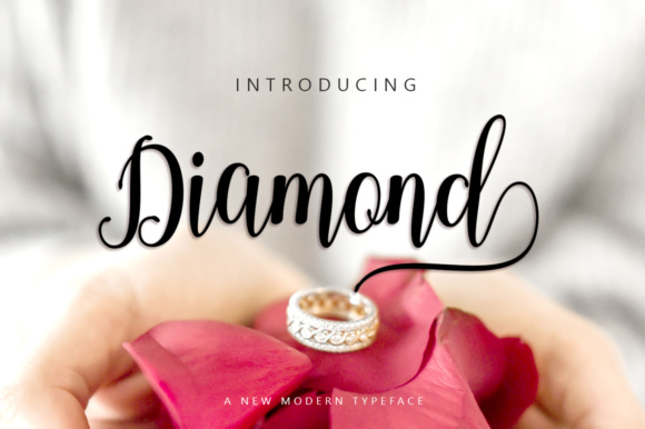 Diamond Script: A Designer’s Font for Branding and Creativity