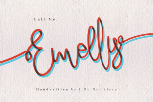Emelly: A Script Font with Quiet Strength