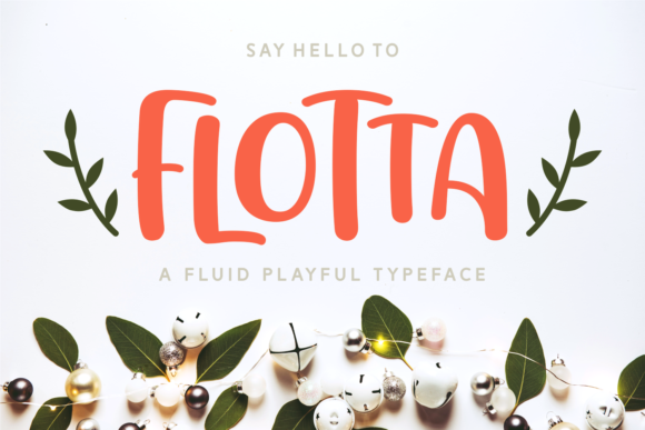 Flotta: A Playful Font for Digital Branding