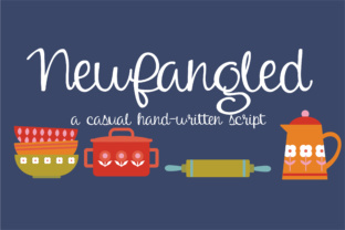 Font That Feels Like a Handwritten Note: Newfangled for Real Business Branding