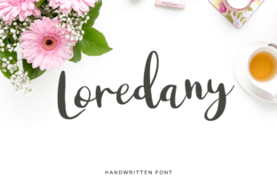 Loredany Script: A Fresh Handmade Calligraphy Font for Branding