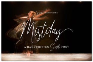 Mistday: A Script Font for Editorial Elegance