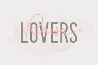 Raisa Lovers Duo: A Script Font for Elegant Branding