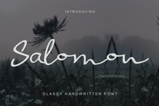 Salomon: A Script Font That Elevates Editorial Design