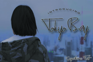 Typography That Stands Out: Tokyo Bay Font for Digital Marketing