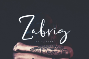 Zabrig: A Handwritten Font That Elevates Brand Identity
